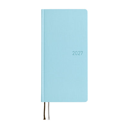 2027 Hobonichi Weeks Colors: Sea Glass《ENG/Tall & Slim/Jan start》