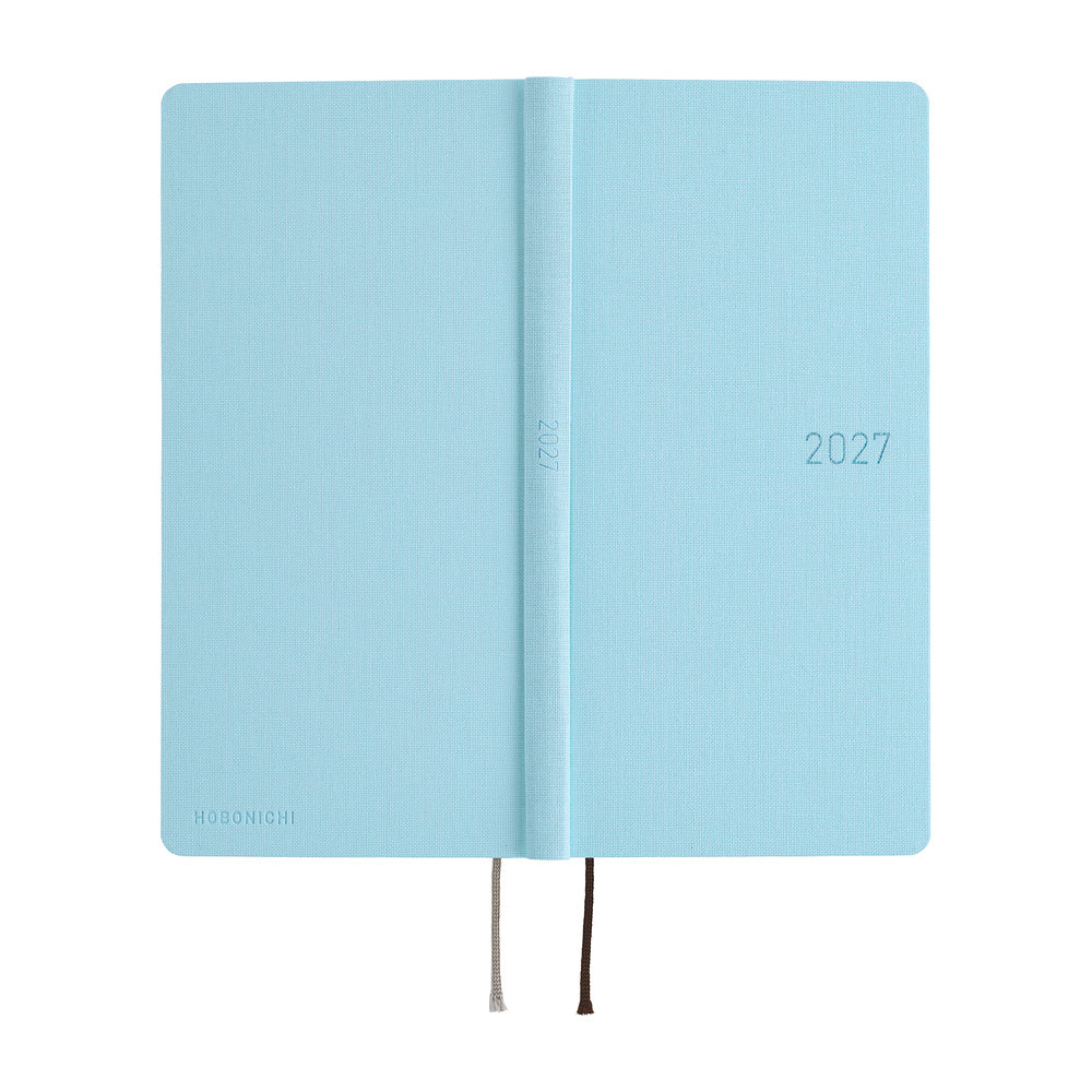2027 Hobonichi Weeks Colors: Sea Glass《ENG/Tall & Slim/Jan start》