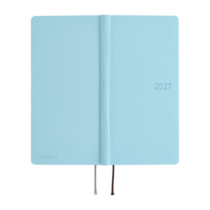 2027 Hobonichi Weeks Colors: Sea Glass《ENG/Tall & Slim/Jan start》