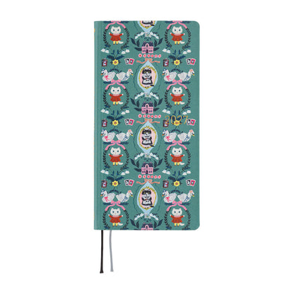 2027 Hobonichi Weeks Yumi Kitagishi: White Cat Wallpaper《ENG/Tall & Slim/Jan start》