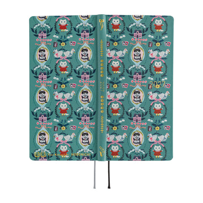 2027 Hobonichi Weeks Yumi Kitagishi: White Cat Wallpaper《ENG/Tall & Slim/Jan start》