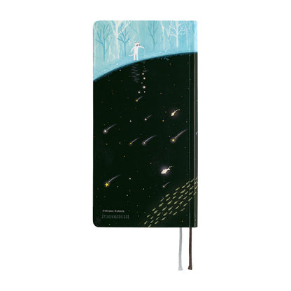 2027 Hobonichi Weeks Hiroko Kubota: Meteor Shower in the Light Blue Forest《ENG/Tall & Slim/Jan start》