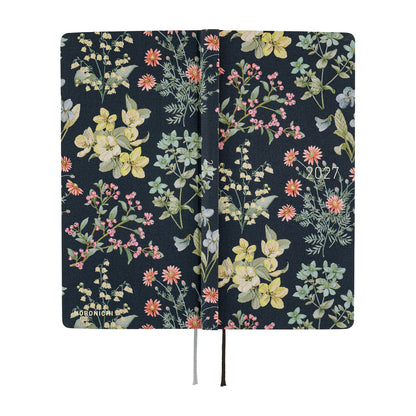 2027 Hobonichi Weeks Liberty Fabrics: Floral Remedy《ENG/Tall & Slim/Jan start》