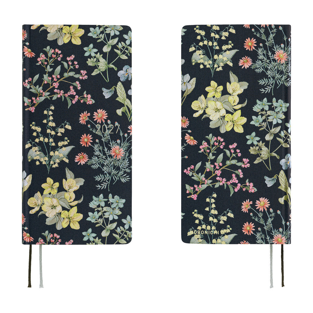 2027 Hobonichi Weeks Liberty Fabrics: Floral Remedy《ENG/Tall & Slim/Jan start》