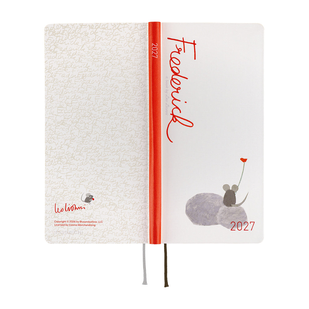 2027 Hobonichi Weeks Leo Lionni: Frederick (Poet)《ENG/Tall & Slim/Jan start》
