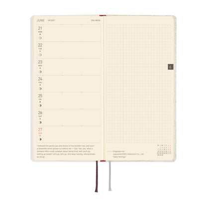 2027 Hobonichi Weeks Leo Lionni: Frederick (Poet)《ENG/Tall & Slim/Jan start》