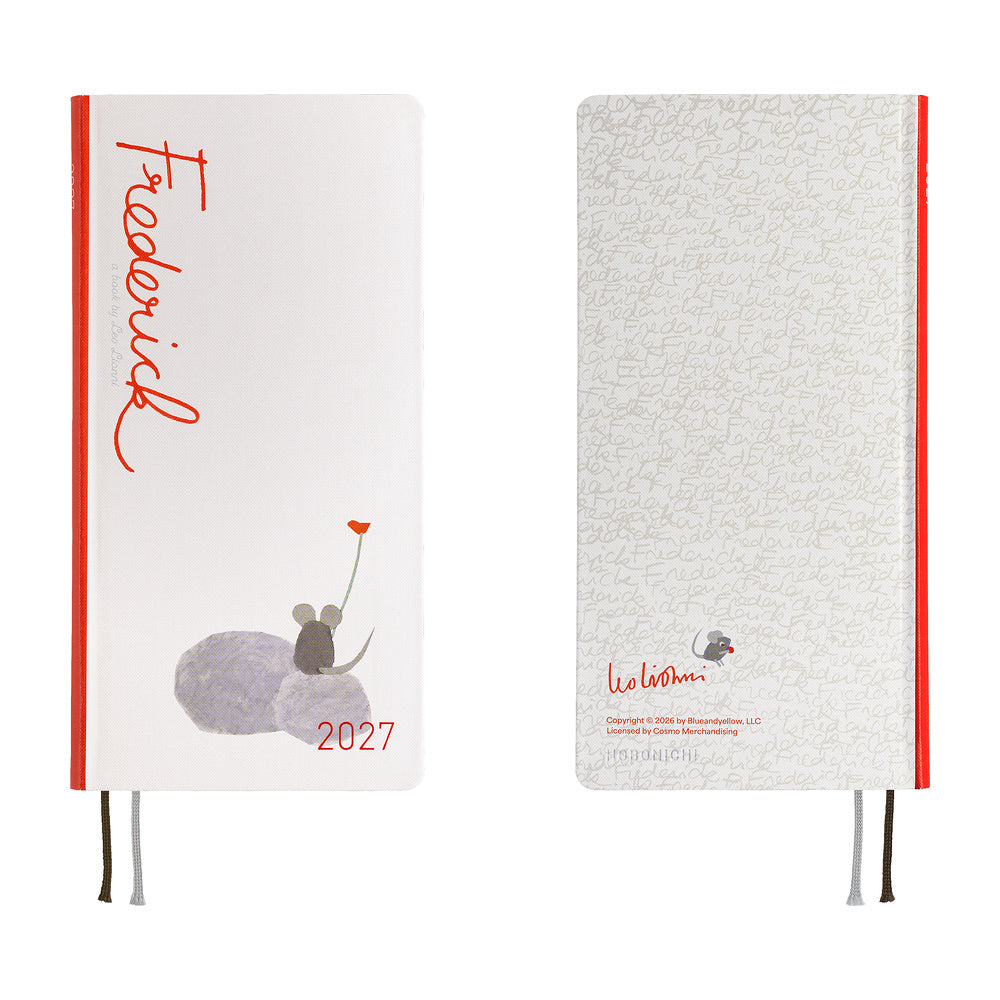 2027 Hobonichi Weeks Leo Lionni: Frederick (Poet)《ENG/Tall & Slim/Jan start》
