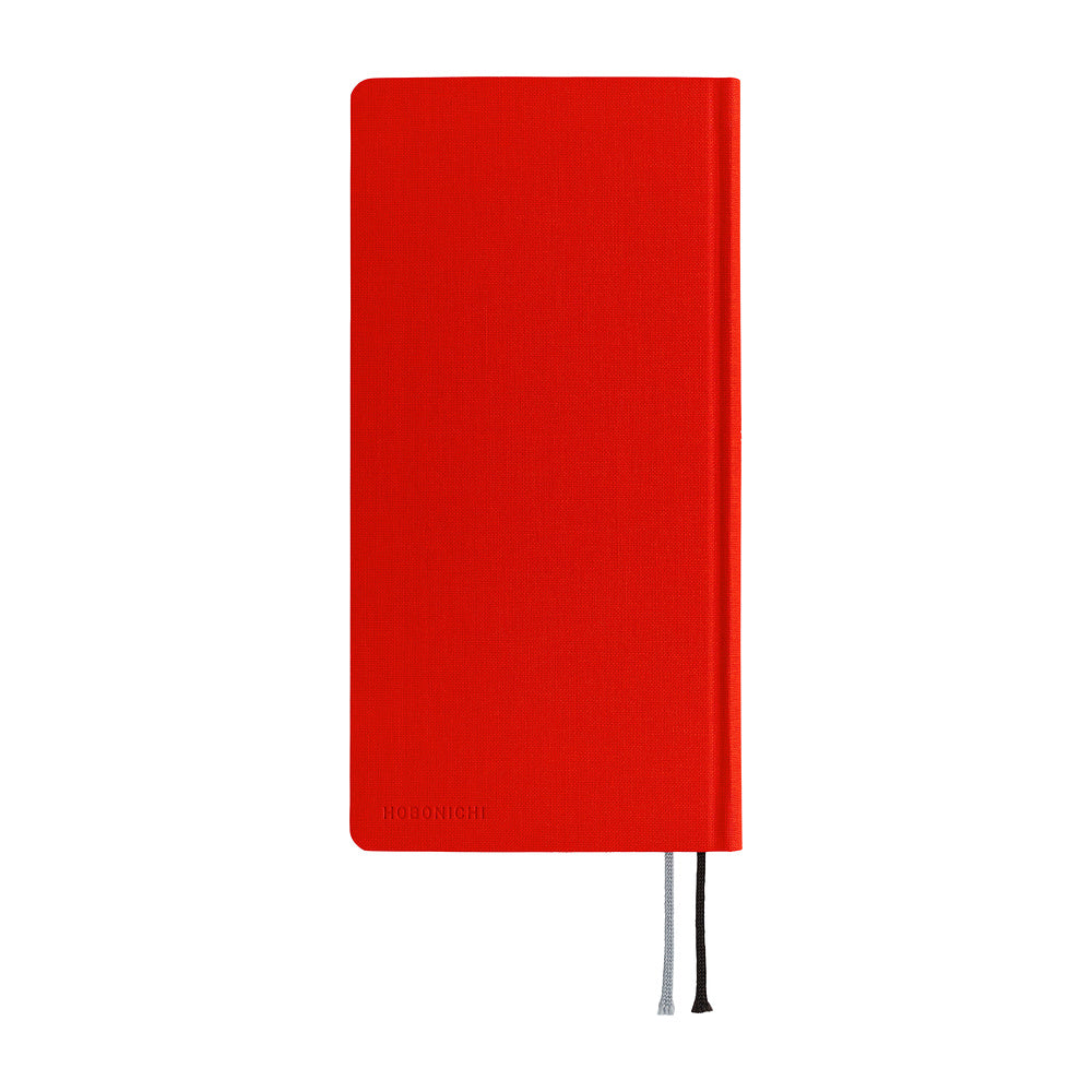 2027 Hobonichi Weeks MEGA Colors: Poppy Red《ENG/Tall & Slim/MEGA/Jan start》