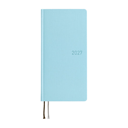 2027 Hobonichi Weeks MEGA Colors: Sea Glass《ENG/Tall & Slim/MEGA/Jan start》
