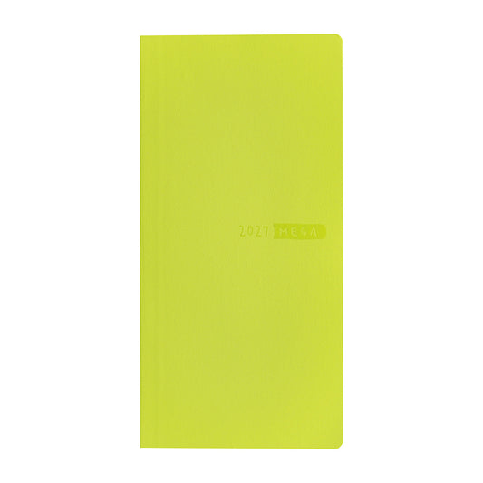 2027 Hobonichi Weeks MEGA Sneaker: Lime Green《ENG/Tall & Slim/MEGA/Jan start》