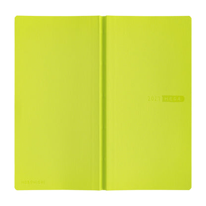2027 Hobonichi Weeks MEGA Sneaker: Lime Green《ENG/Tall & Slim/MEGA/Jan start》