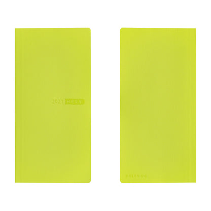 2027 Hobonichi Weeks MEGA Sneaker: Lime Green《ENG/Tall & Slim/MEGA/Jan start》