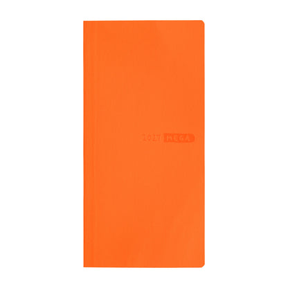 2027 Hobonichi Weeks MEGA Sneaker: Mandarin Orange《ENG/Tall & Slim/MEGA/Jan start》