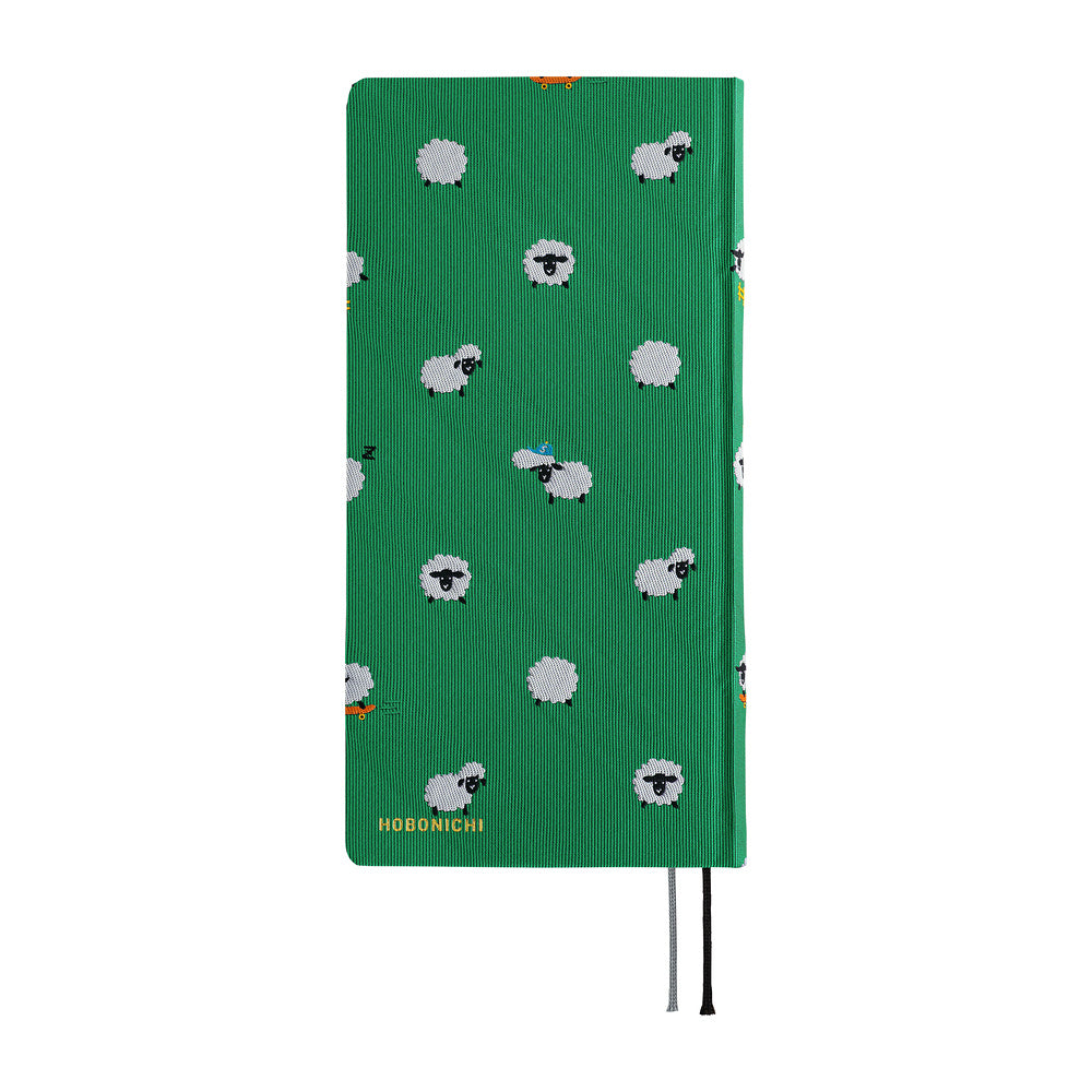 2027 Hobonichi Weeks MEGA Bow & Tie: Sheep Sheep Sheep《ENG/Tall & Slim/MEGA/Jan start》