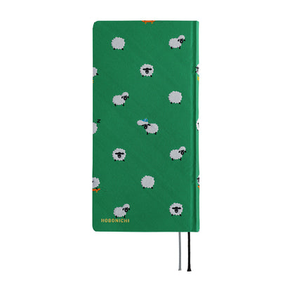 2027 Hobonichi Weeks MEGA Bow & Tie: Sheep Sheep Sheep《ENG/Tall & Slim/MEGA/Jan start》