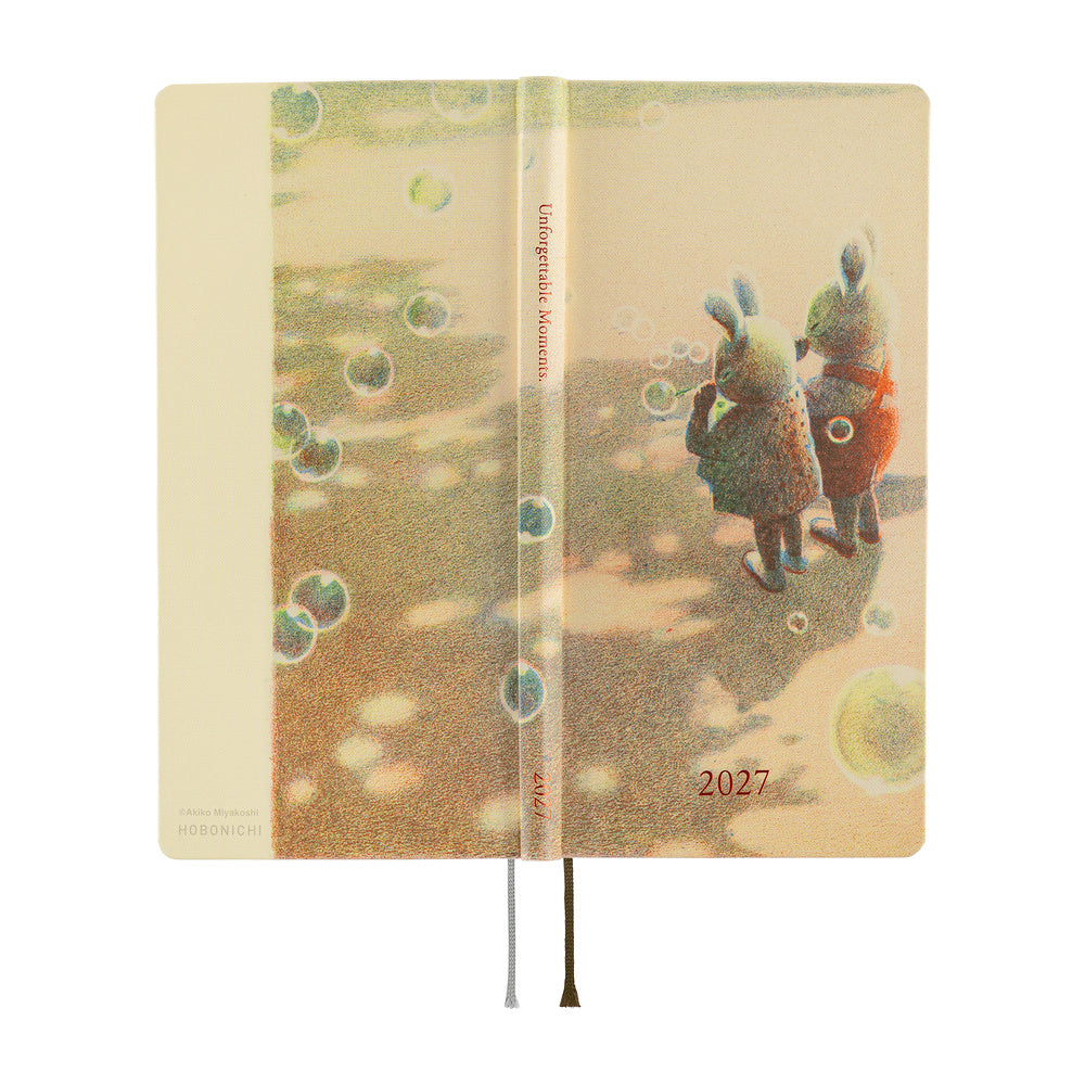 2027 Hobonichi Weeks Akiko Miyakoshi: Once, in Spring《ENG/Tall & Slim/Jan start》