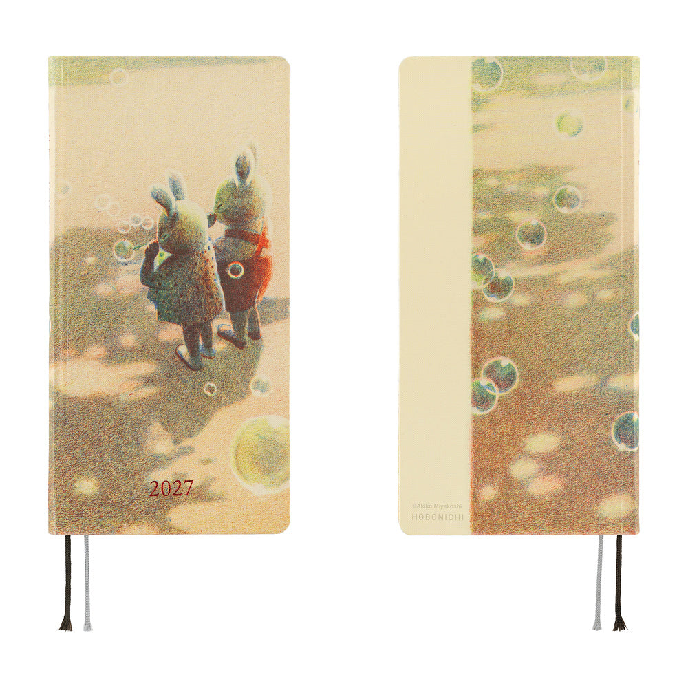 2027 Hobonichi Weeks Akiko Miyakoshi: Once, in Spring《ENG/Tall & Slim/Jan start》