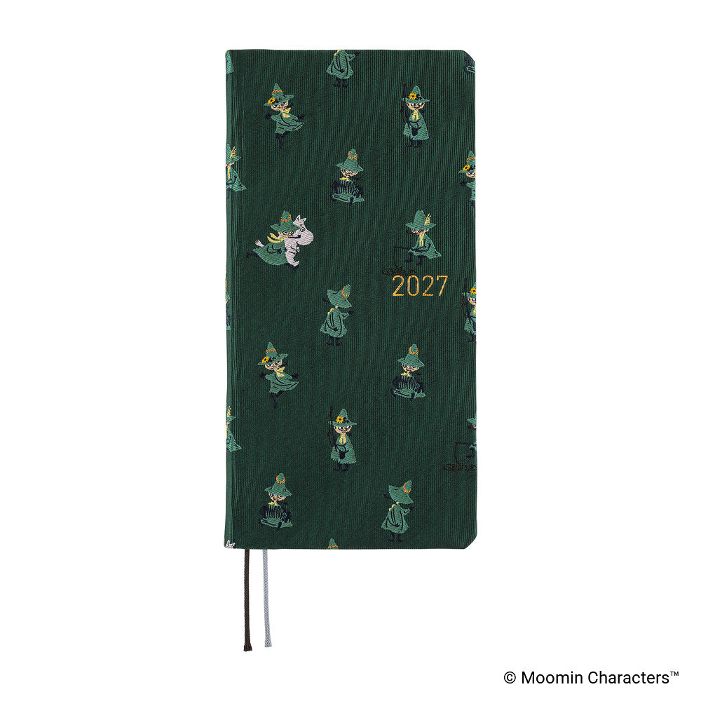 2027 Hobonichi Weeks Moomin: A Day in the Life of Snufkin《ENG/Tall & Slim/Jan start》