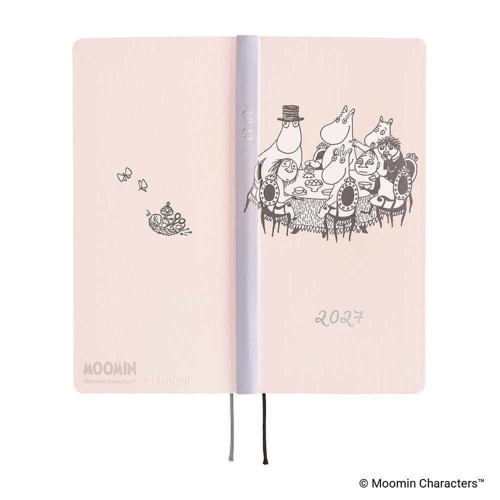 2027 Hobonichi Weeks Moomin: At the Table《ENG/Tall & Slim/Jan start》