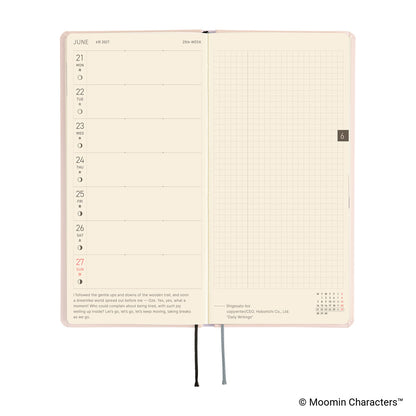 2027 Hobonichi Weeks Moomin: At the Table《ENG/Tall & Slim/Jan start》