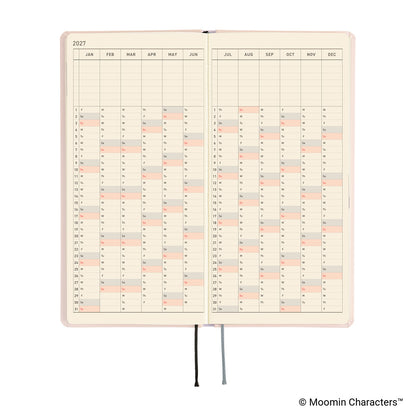 2027 Hobonichi Weeks Moomin: At the Table《ENG/Tall & Slim/Jan start》