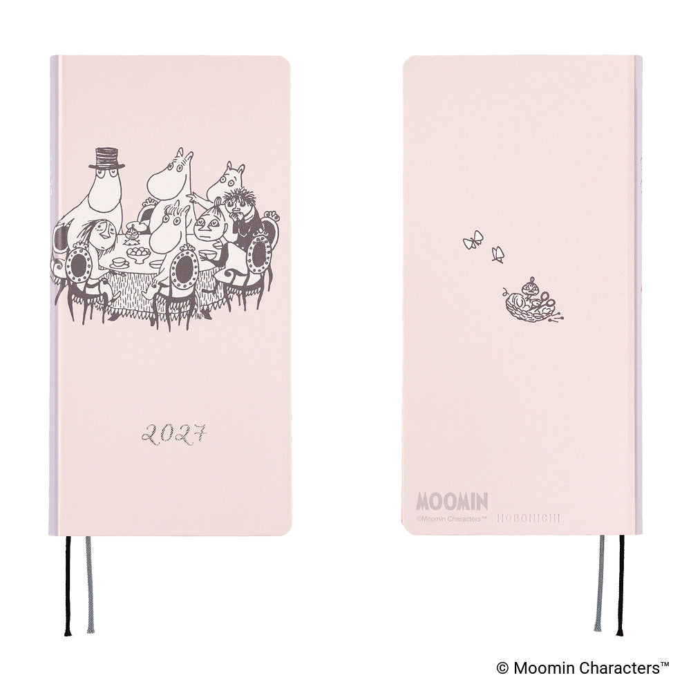 2027 Hobonichi Weeks Moomin: At the Table《ENG/Tall & Slim/Jan start》