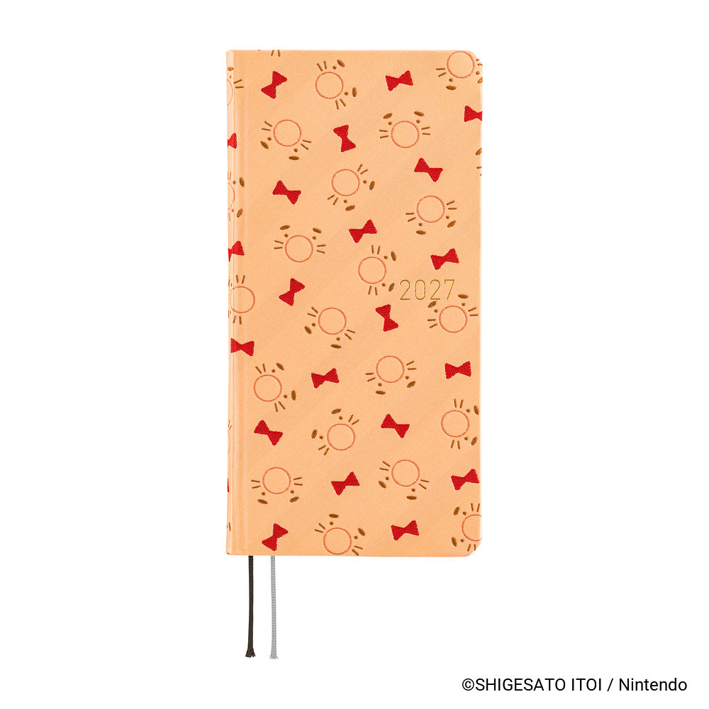 2027 Hobonichi Weeks MOTHER: Mr. Saturn Pattern《ENG/Tall & Slim/Jan start》