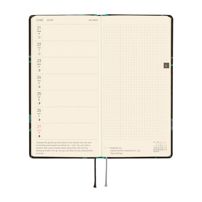 2027 Hobonichi Weeks Natal Design: Lucky Swallow《ENG/Tall & Slim/Jan start》