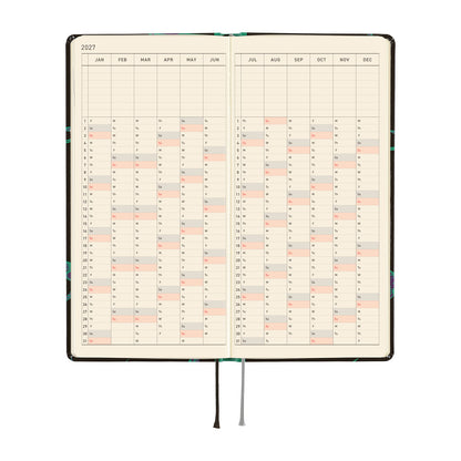 2027 Hobonichi Weeks Natal Design: Lucky Swallow《ENG/Tall & Slim/Jan start》