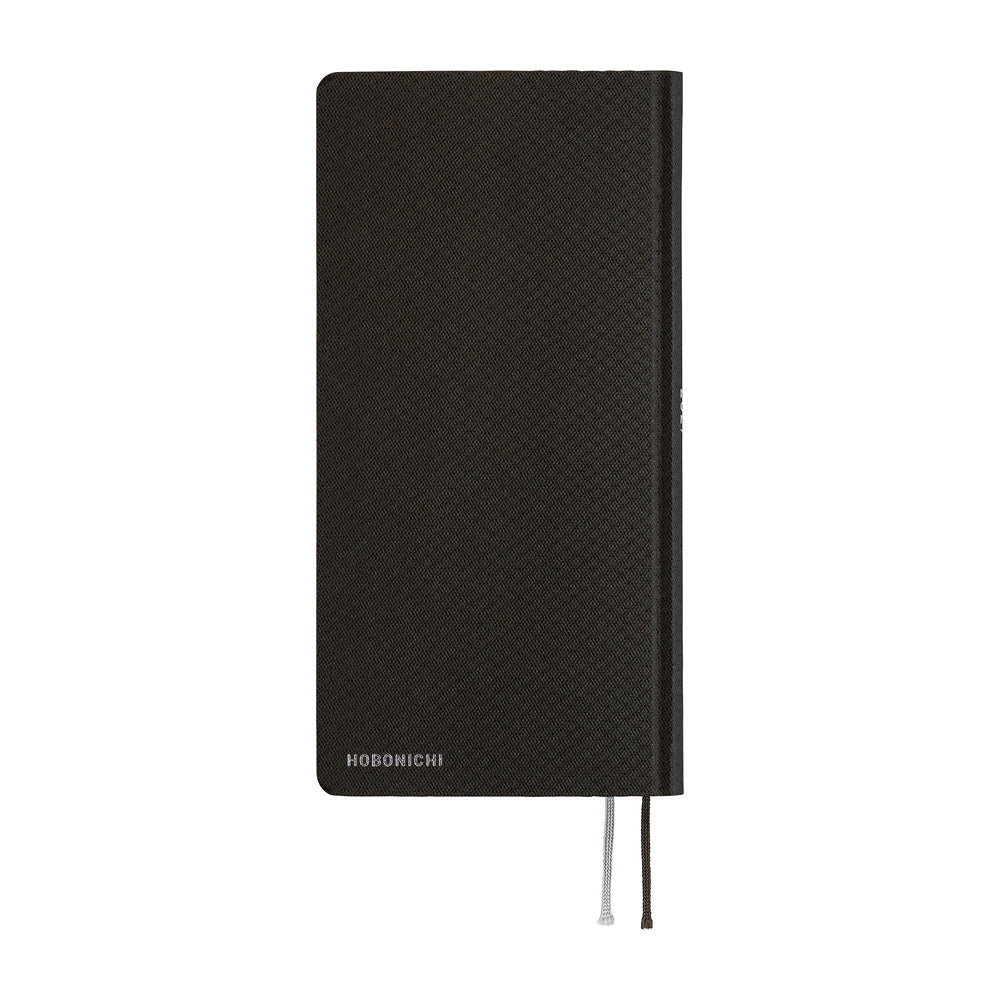 2027 Hobonichi Weeks Paper Series: Black Argyle《ENG/Tall & Slim/Jan start》