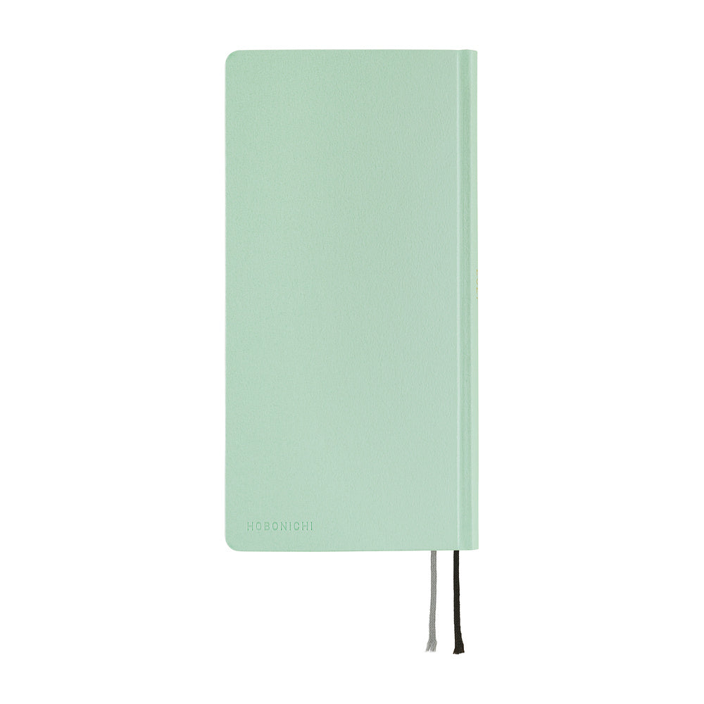 2027 Hobonichi Weeks Paper Series: Frosty Jade《ENG/Tall & Slim/Jan start》