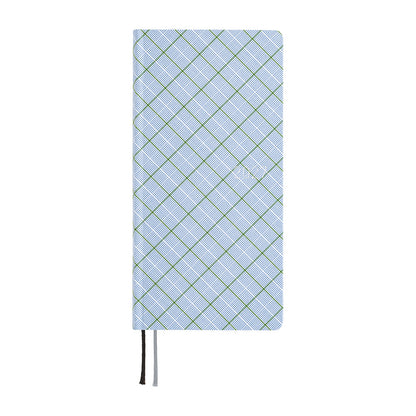 2027 Hobonichi Weeks Shirt Fabric: Graph Plaid《ENG/Tall & Slim/Jan start》