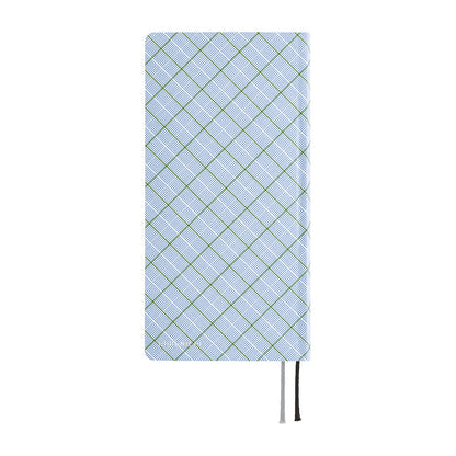 2027 Hobonichi Weeks Shirt Fabric: Graph Plaid《ENG/Tall & Slim/Jan start》