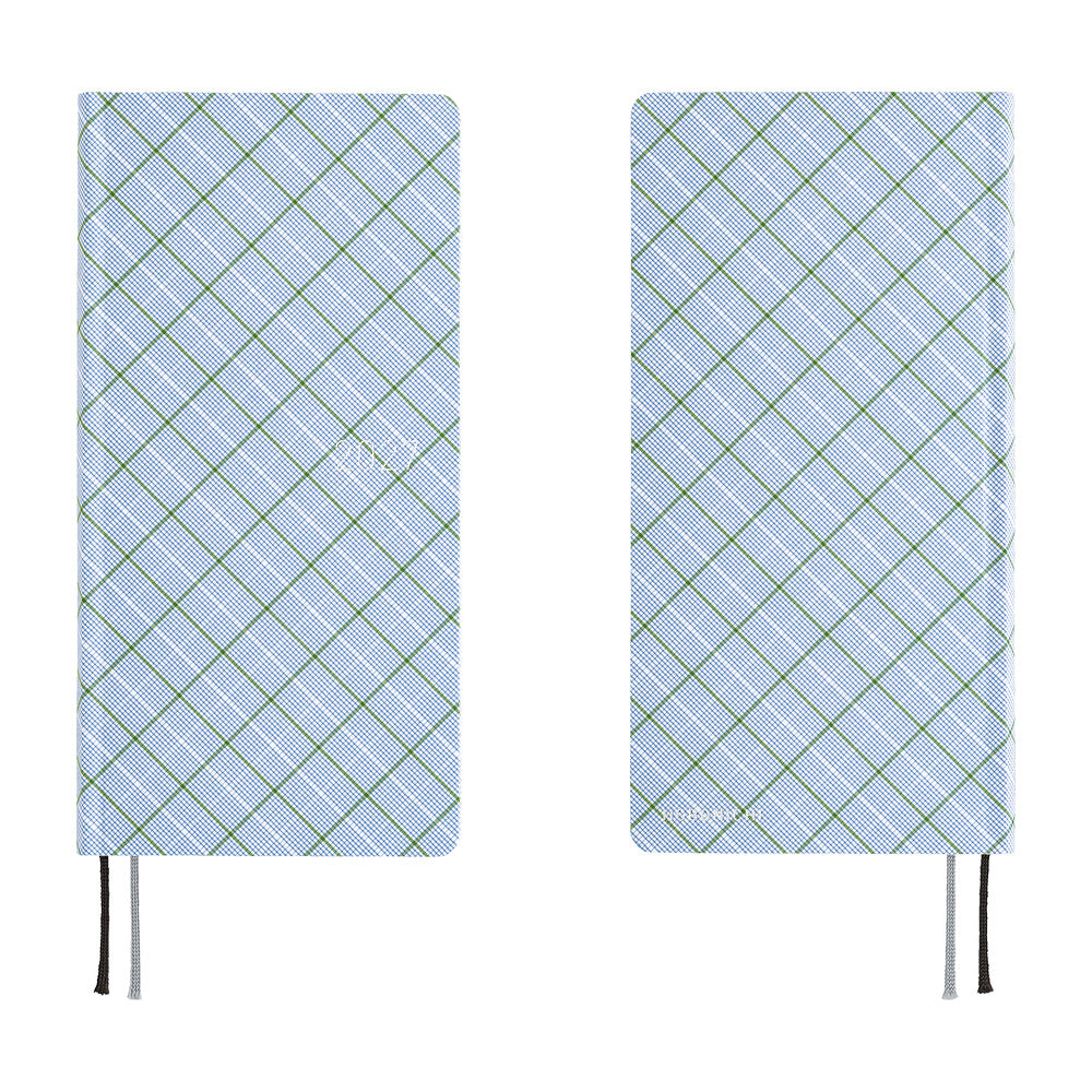 2027 Hobonichi Weeks Shirt Fabric: Graph Plaid《ENG/Tall & Slim/Jan start》
