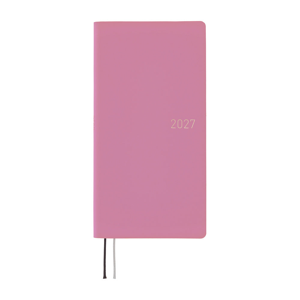 2027 Hobonichi Weeks Smooth: Lavender Milk 《ENG/Tall & Slim/Jan start》