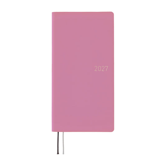 2027 Hobonichi Weeks Smooth: Lavender Milk 《ENG/Tall & Slim/Jan start》