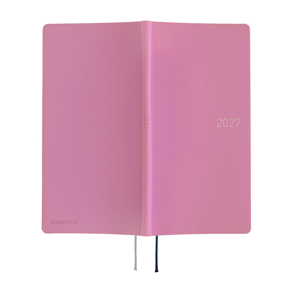 2027 Hobonichi Weeks Smooth: Lavender Milk 《ENG/Tall & Slim/Jan start》