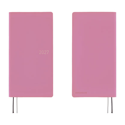 2027 Hobonichi Weeks Smooth: Lavender Milk 《ENG/Tall & Slim/Jan start》