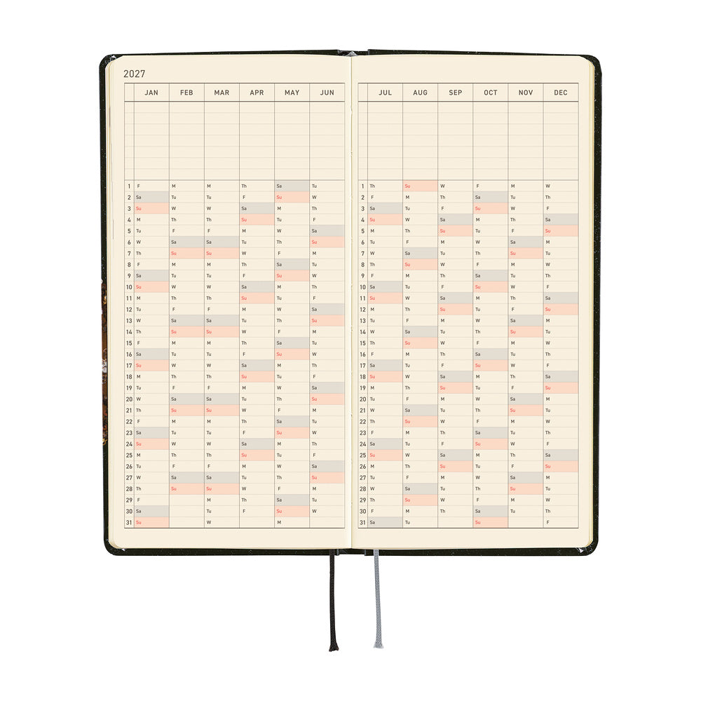 2027 Hobonichi Weeks tanakadaisuke: Starlight《ENG/Tall & Slim/Jan start》