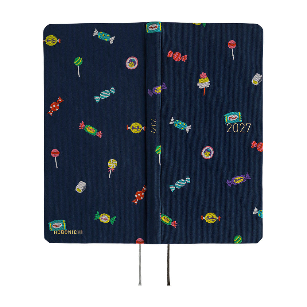 2027 Hobonichi Weeks Bow & Tie: Candy Dream《ENG/Tall & Slim/Jan start》