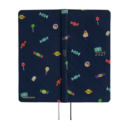 2027 Hobonichi Weeks Bow & Tie: Candy Dream《ENG/Tall & Slim/Jan start》