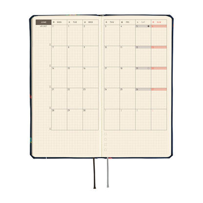 2027 Hobonichi Weeks Bow & Tie: Candy Dream《ENG/Tall & Slim/Jan start》