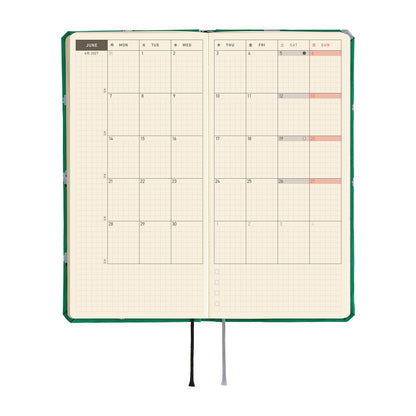 2027 Hobonichi Weeks Bow & Tie: Sheep Sheep Sheep《ENG/Tall & Slim/Jan start》