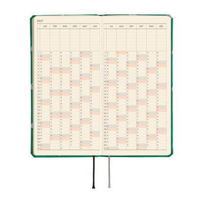 2027 Hobonichi Weeks Bow & Tie: Sheep Sheep Sheep《ENG/Tall & Slim/Jan start》