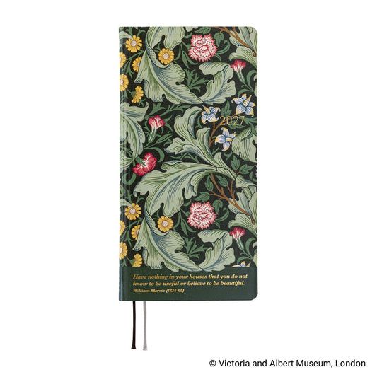 2027 Hobonichi Weeks V&A Series: Leicester《ENG/Tall & Slim/Jan start》