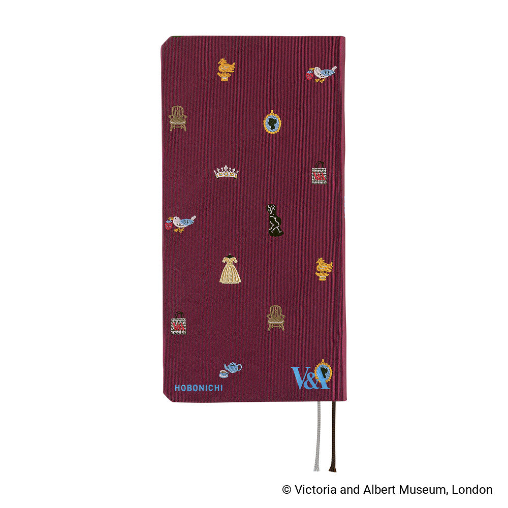 2027 Hobonichi Weeks V&A Series: Welcome to the V&A《ENG/Tall & Slim/Jan start》