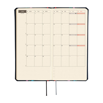 2027 Hobonichi Weeks Yoshie Watanabe: Petit Bloom《ENG/Tall & Slim/Jan start》