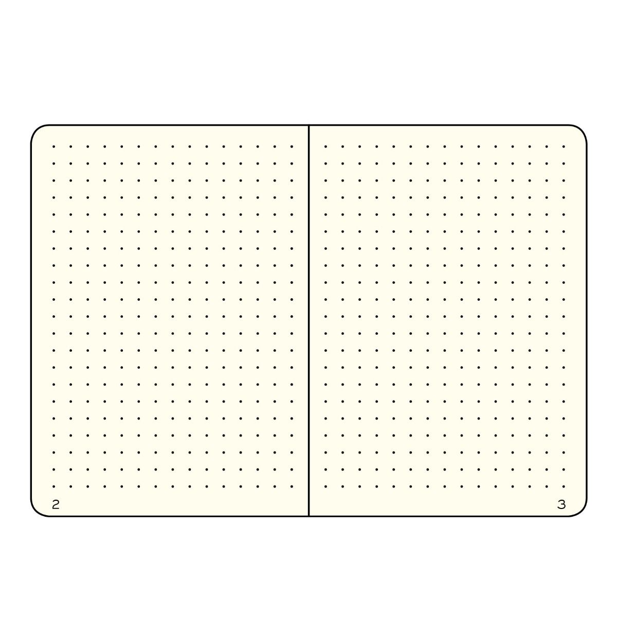 Leuchtturm1917 A5 Dot Grid Hardcover - Deep Sea