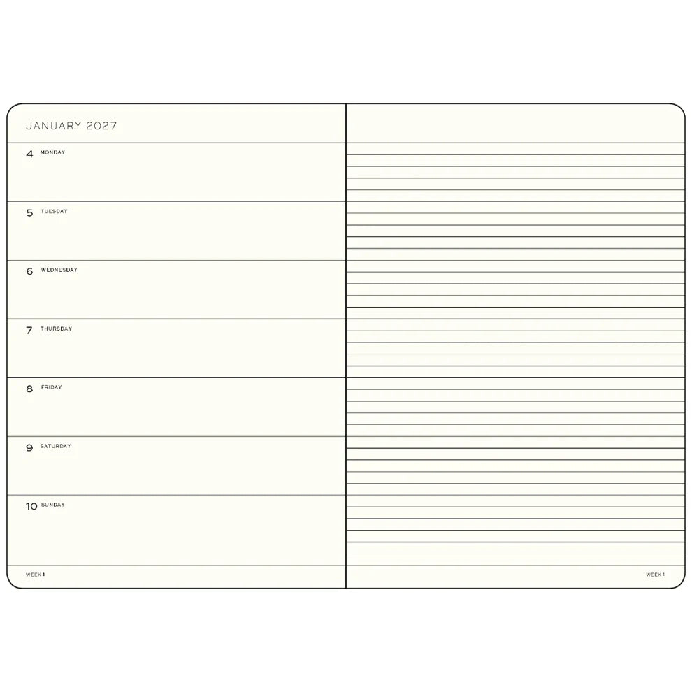 2027 A5 Weekly Planner & Notebook · Leuchtturm1917