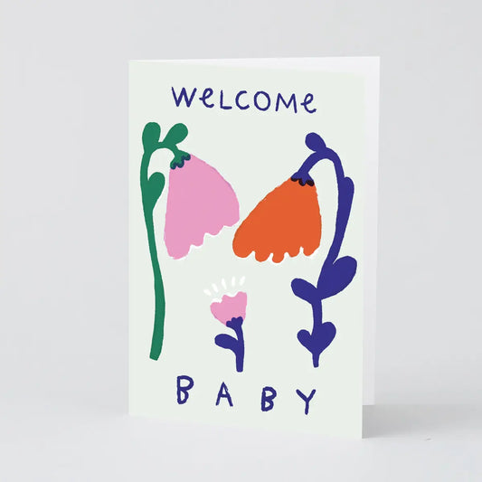 Welcome Baby Greeting Card · Wrap